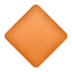 Large Orange Diamond