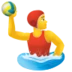 Man Playing Water Polo