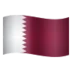 Flag: Qatar