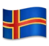 올란드 제도 깃발