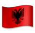 अल्बानिया का झंडा