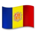 Andorransk Flagga