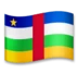 Flag: Central African Republic