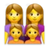 Famille avec deux mères et deux filles