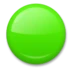 緑色の丸
