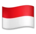Indonesisk Flagga