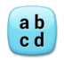 Invoersymbool Voor Kleine Letters