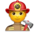 男消防员