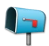 Boîte aux lettres ouverte avec son drapeau abaissé
