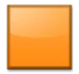 Orangefärgad Kvadrat