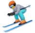 นักสกี