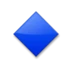 Small Blue Diamond