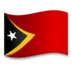 Östtimors Flagga