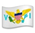 Flaga Wysp Dziewiczych Stanow Zjednoczonych