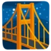 夜间的大桥