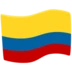 Colombiansk Flagga