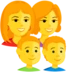 Familj Med Två Mammor Och Två Söner
