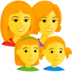 Familj Med Två Mammor Och Två Döttrar