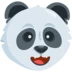 पांडा का चेहरा