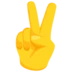和平手势符号