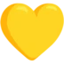 黄色的心