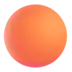 Orangefärgad Cirkel