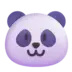 पांडा का चेहरा