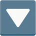 Треугольник, указывающий вниз
