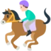 Jockey På Kapplöpningshäst