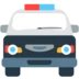Vastaantuleva Poliisiauto