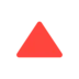 Красный треугольник, направленный вверх
