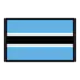 Flag: Botswana