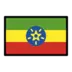 Vlag Van Ethiopië