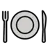 Fork and Knife With Plate