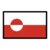 Flagge von Grönland