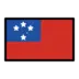 Drapeau des Samoa