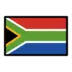 Flagge von Südafrika