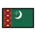 Vlag Van Turkmenistan