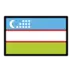 Flagge von Usbekistan