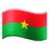 Burkina Fasos Flagga
