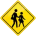 Simbol Rutier Traversare Copii