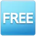 „FREE“-Zeichen
