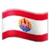 Bandera de la Polinesia Francesa