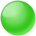 緑色の丸