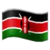 Vlag Van Kenia