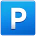 Símbolo de aparcamiento