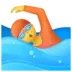 Persoon Die Zwemt