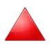 위쪽을 향하는 빨간색 삼각형