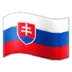 Slovakisk Flagga