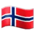 Flagge von Spitzbergen und Jan Mayen